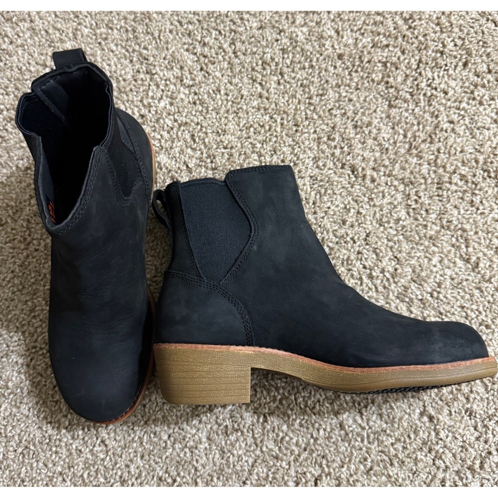 Worx by Red Wing Women's Zinc Chelsea Black Boots ASTM F2413-18 Size 6.5